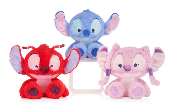 (Mis 3+) STITCH & FRIENDS MINK Collection Peluche 30cm – GIFT – 3ass…x48